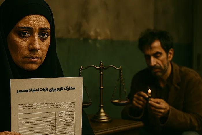 مدارک لازم برای اثبات اعتیاد همسر