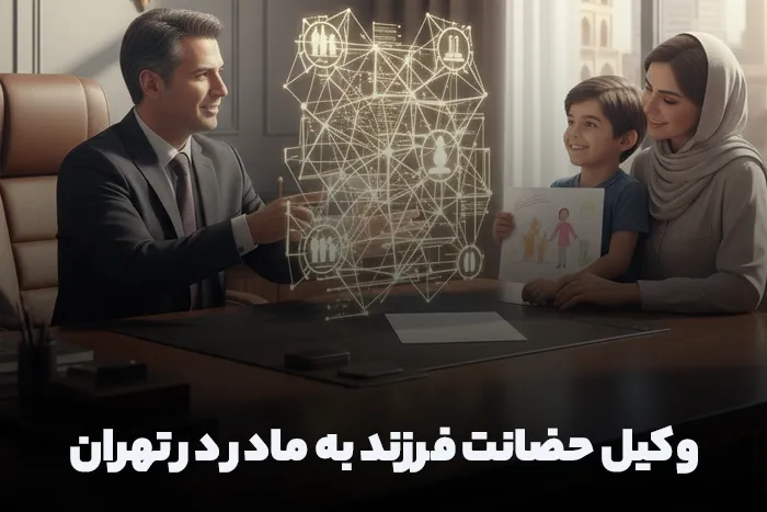 وکیل حضانت فرزند به مادر در تهران 